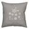 Snowflake Christmas Tree 18" x 18" Indoor/Outdoor Pillow